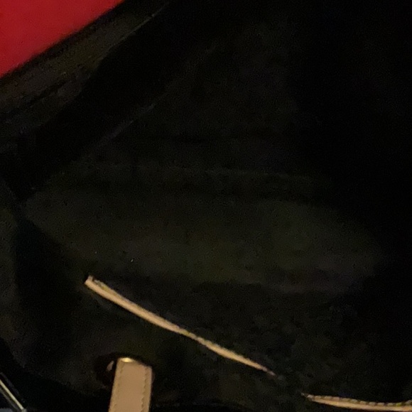 Michael by Michael Kors Black and Tan Tote Bag - Picture 12 of 13